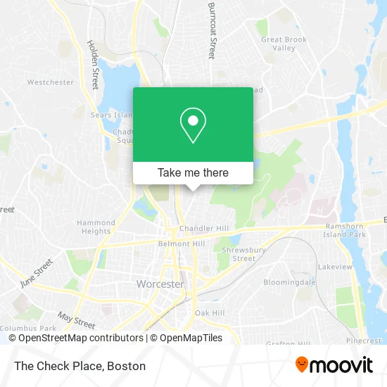 The Check Place map