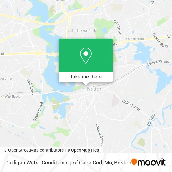 Mapa de Culligan Water Conditioning of Cape Cod, Ma