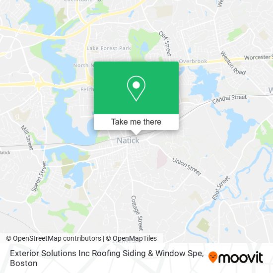 Exterior Solutions Inc Roofing Siding & Window Spe map