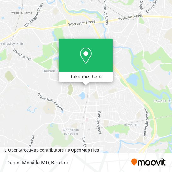 Mapa de Daniel Melville MD