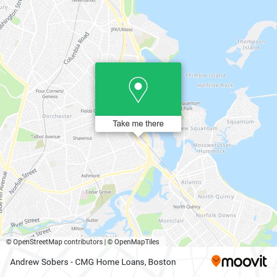 Mapa de Andrew Sobers - CMG Home Loans