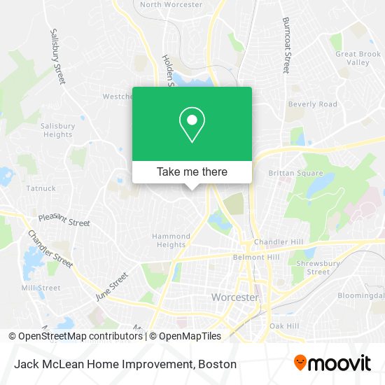 Jack McLean Home Improvement map