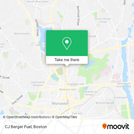 Mapa de CJ Berger Fuel