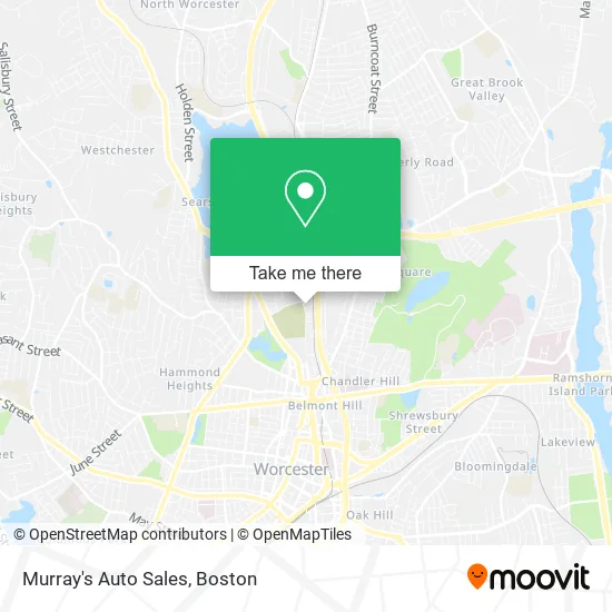 Murray's Auto Sales map