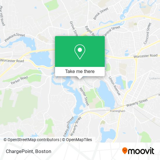 ChargePoint map