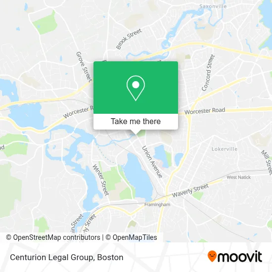 Centurion Legal Group map