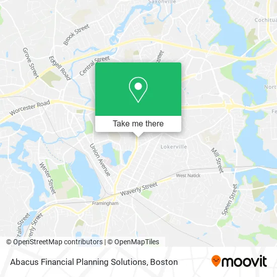 Abacus Financial Planning Solutions map