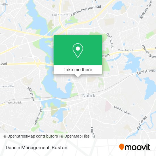 Dannin Management map