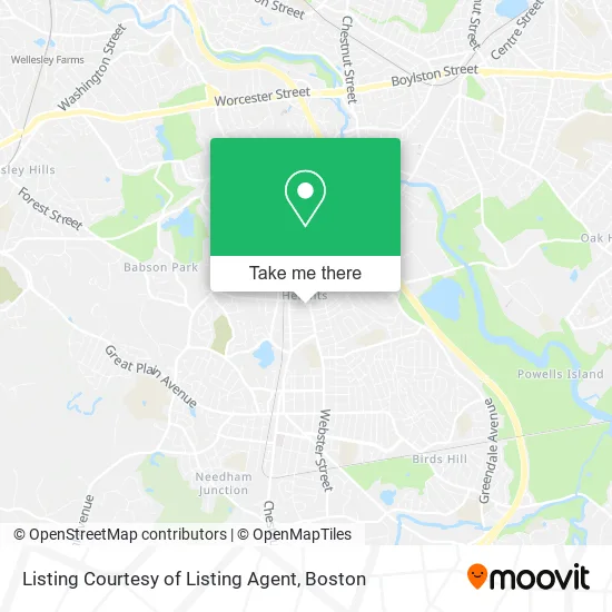 Mapa de Listing Courtesy of Listing Agent