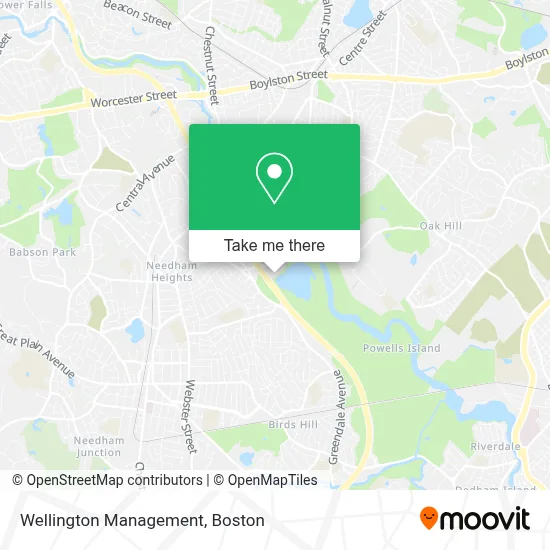 Wellington Management map