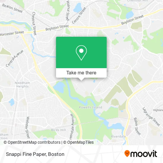 Snappi Fine Paper map