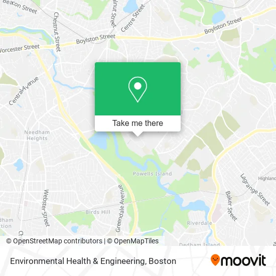 Environmental Health & Engineering map