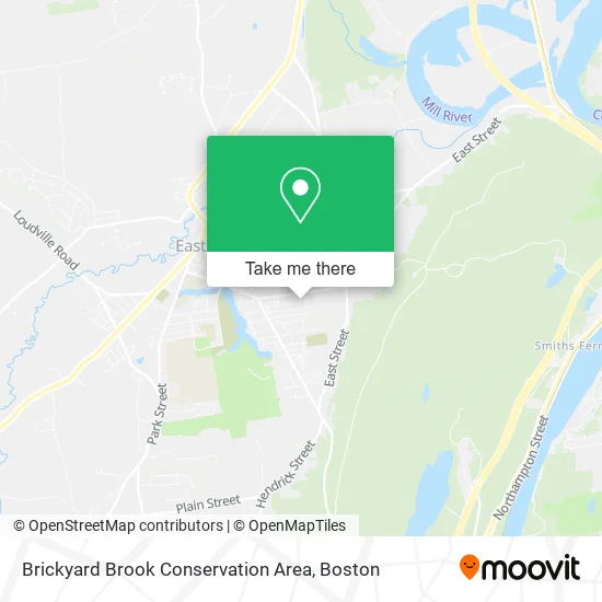 Mapa de Brickyard Brook Conservation Area
