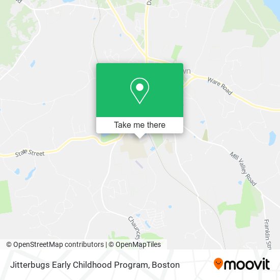 Jitterbugs Early Childhood Program map