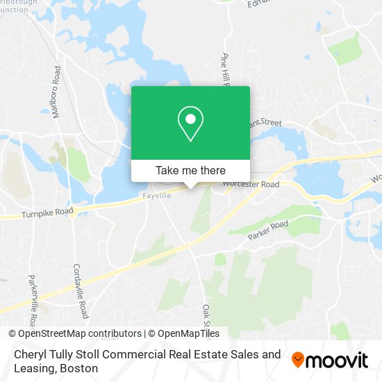 Cheryl Tully Stoll Commercial Real Estate Sales and Leasing map