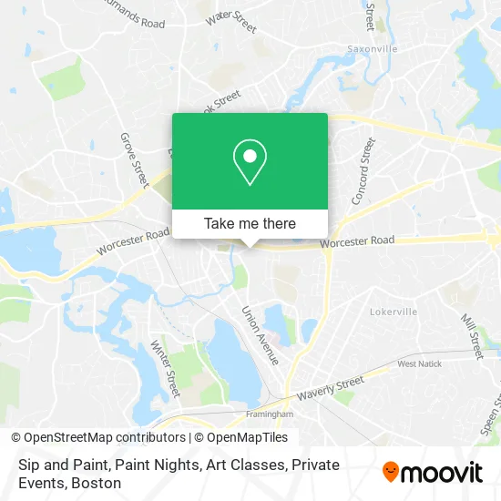 Sip and Paint, Paint Nights, Art Classes, Private Events map