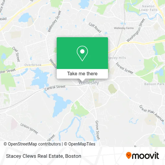 Stacey Clews Real Estate map