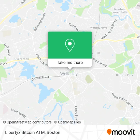 Libertyx Bitcoin ATM map