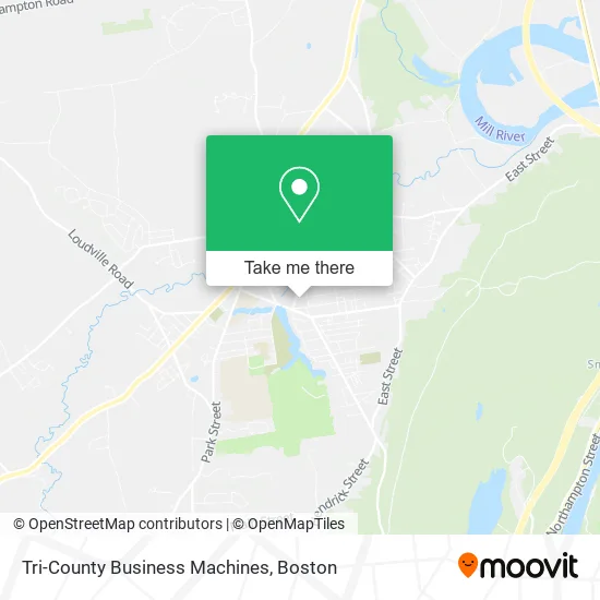 Tri-County Business Machines map