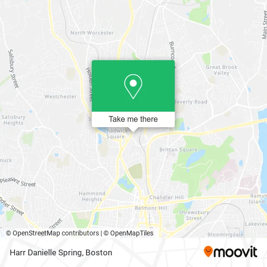 Harr Danielle Spring map