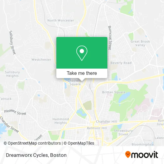 Dreamworx Cycles map