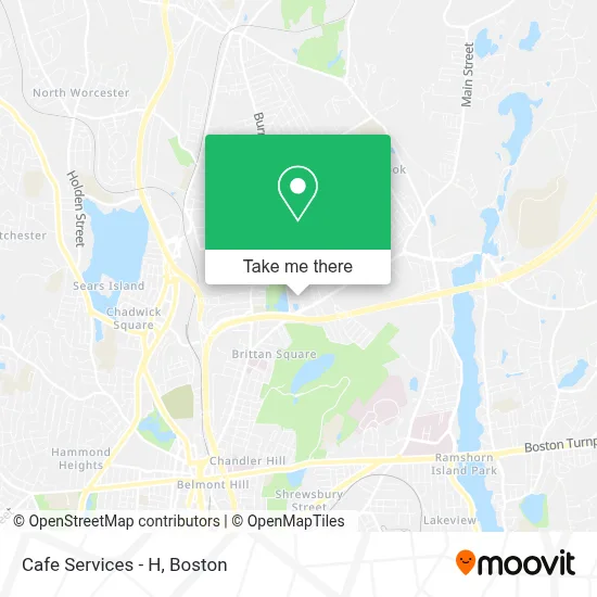 Cafe Services - H map