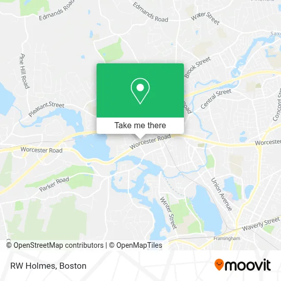 RW Holmes map