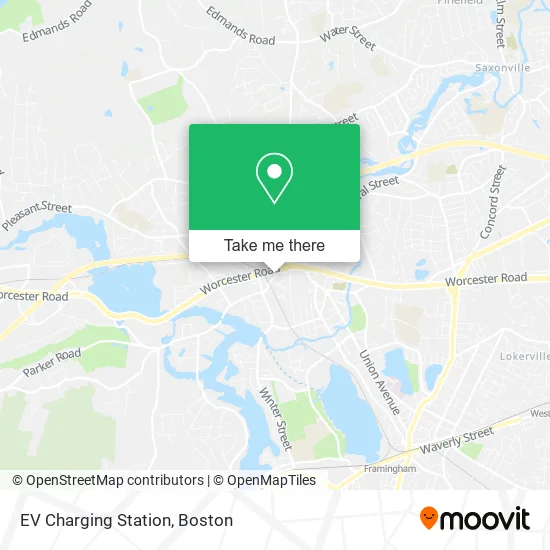 EV Charging Station map