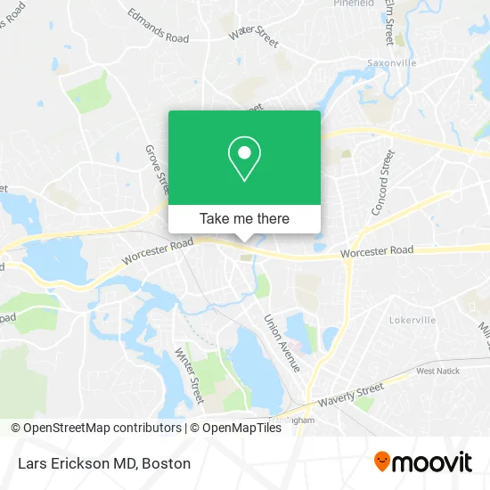 Lars Erickson MD map