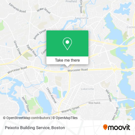 Peixoto Building Service map