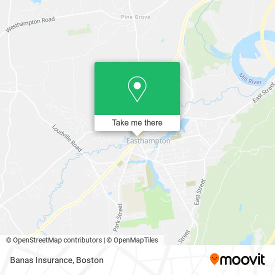 Banas Insurance map