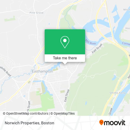 Mapa de Norwich Properties