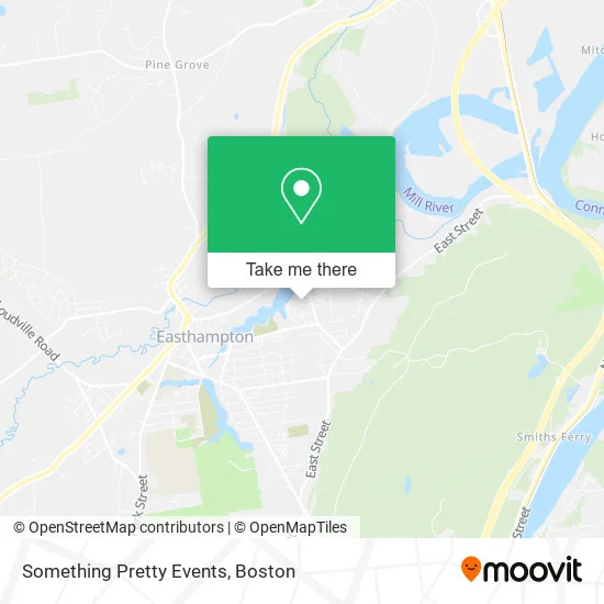 Something Pretty Events map