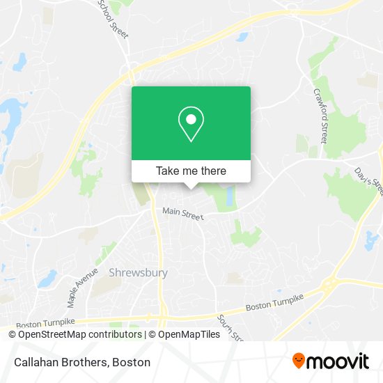 Callahan Brothers map