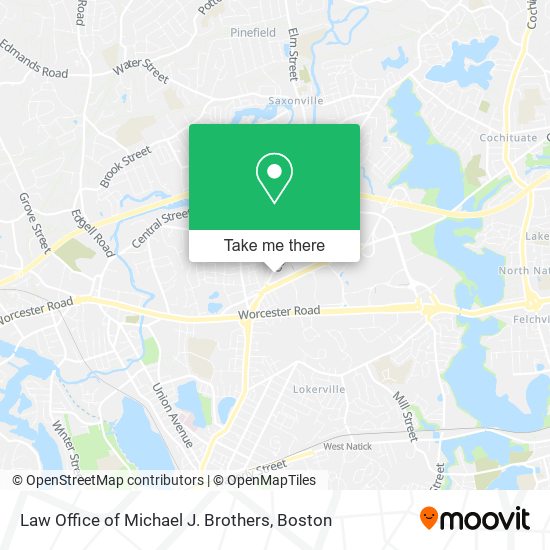 Law Office of Michael J. Brothers map