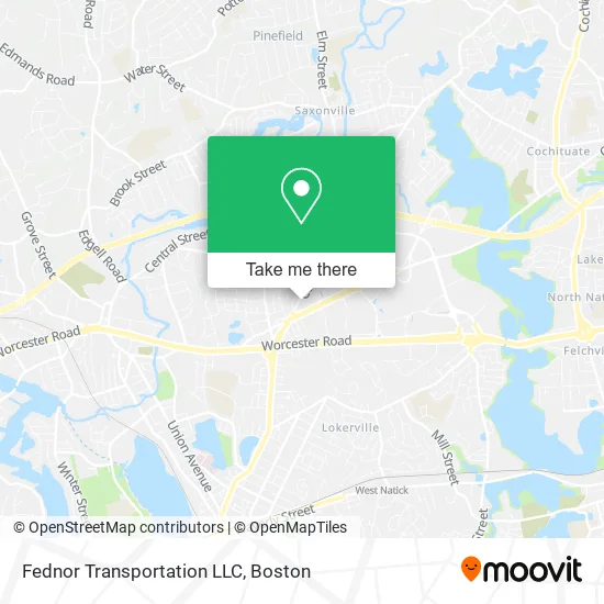 Fednor Transportation LLC map