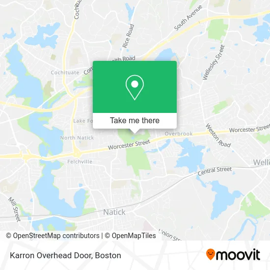 Karron Overhead Door map