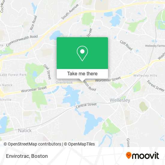 Envirotrac map