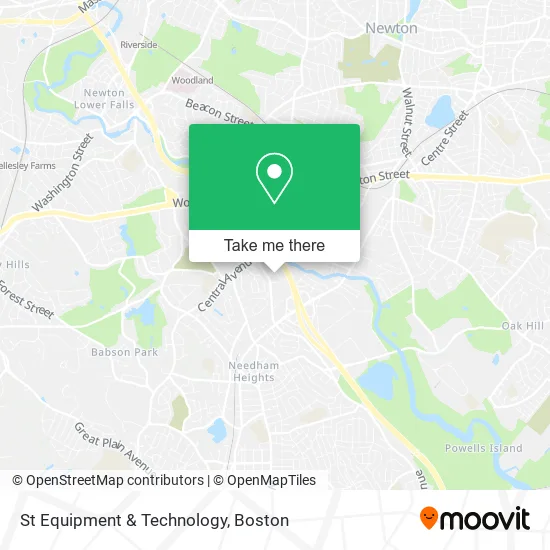 Mapa de St Equipment & Technology