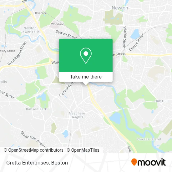 Gretta Enterprises map