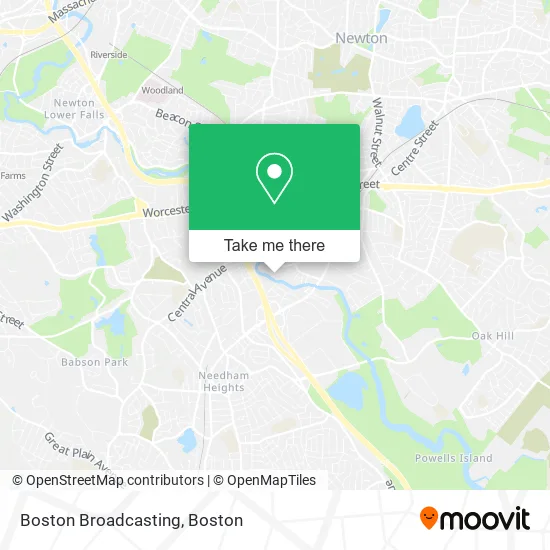 Mapa de Boston Broadcasting
