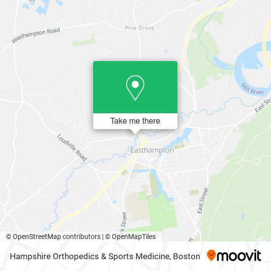 Hampshire Orthopedics & Sports Medicine map