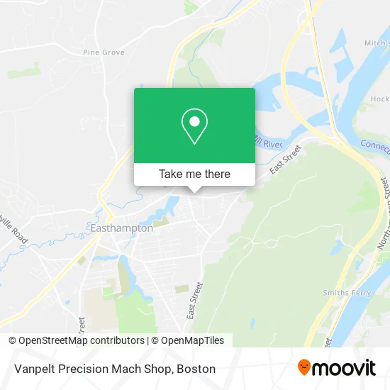 Vanpelt Precision Mach Shop map