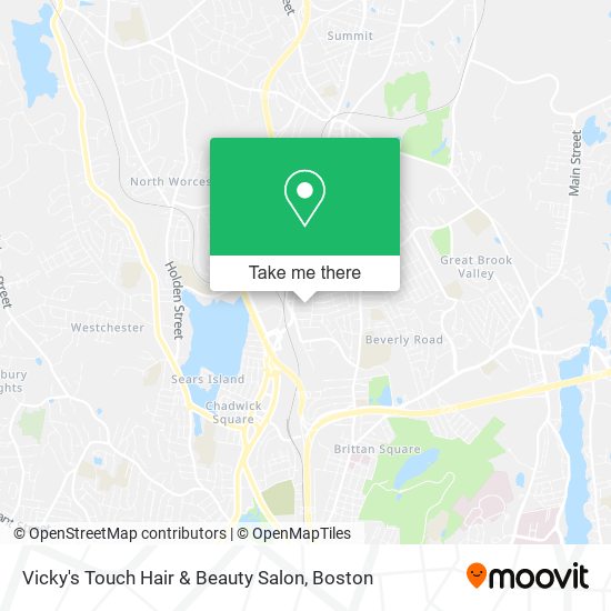 Vicky's Touch Hair & Beauty Salon map