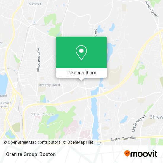 Mapa de Granite Group