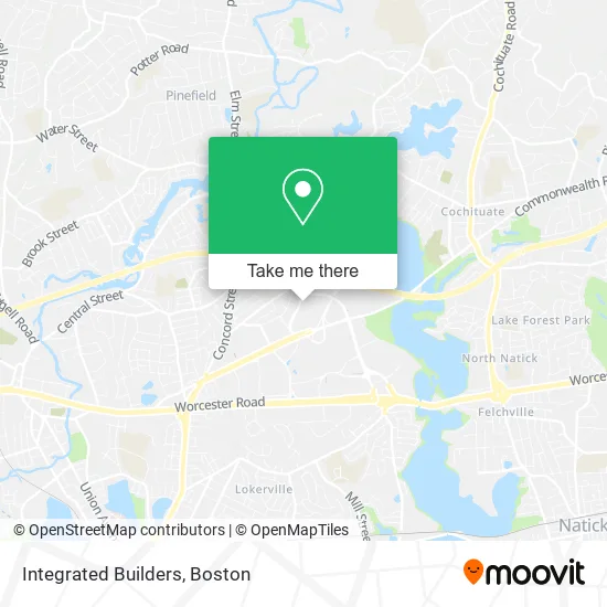Integrated Builders map