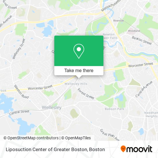 Mapa de Liposuction Center of Greater Boston