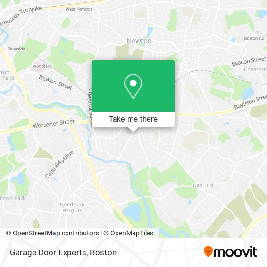 Garage Door Experts map