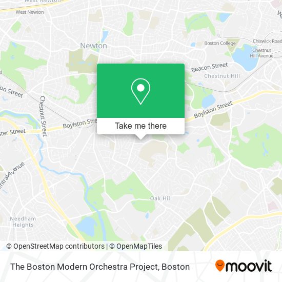 Mapa de The Boston Modern Orchestra Project