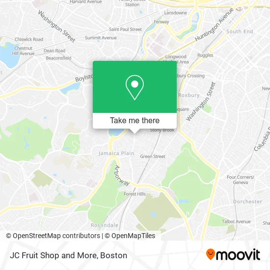 Mapa de JC Fruit Shop and More